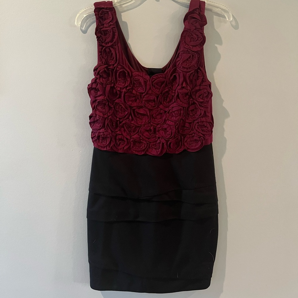 Size Large Short Dress with Roses